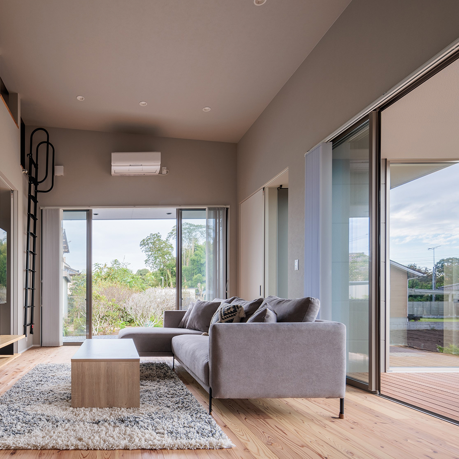 上質な自然素材の床