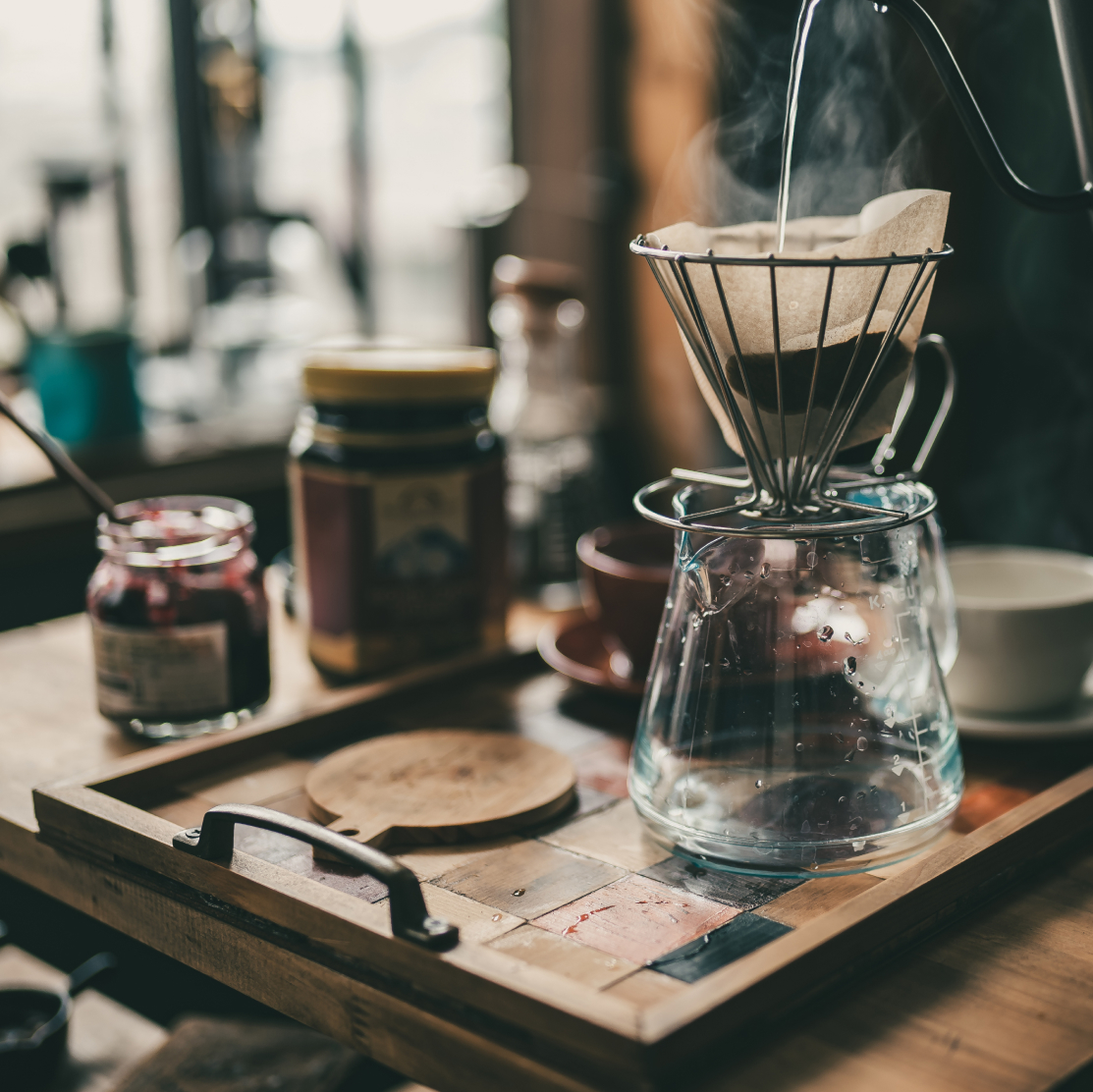 カフェヴィンテージスタイルのキッチン