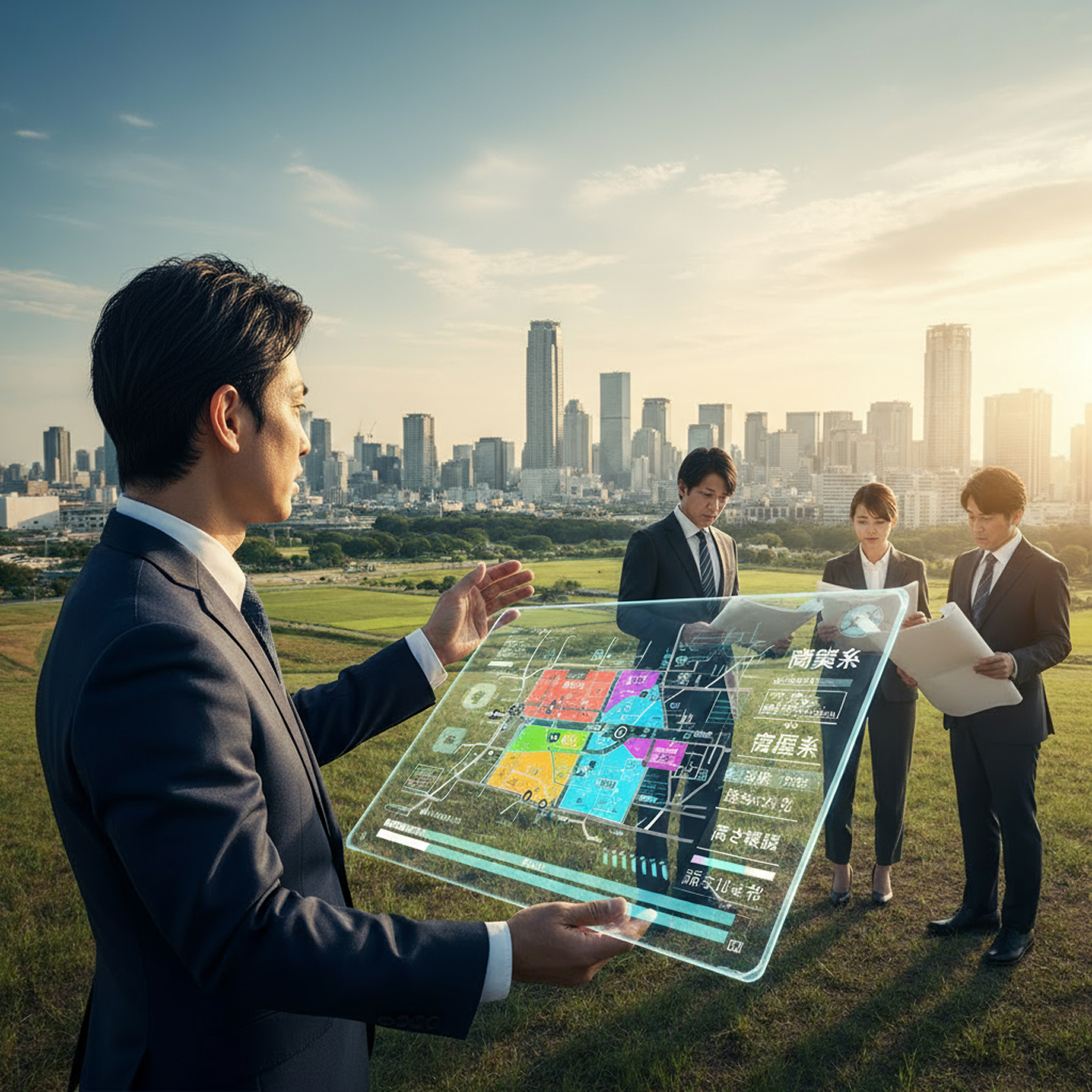 価値ある土地探しのイメージ