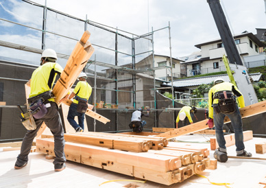 ハウスメーカーの下請け施工