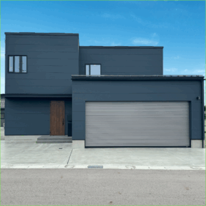 ガレージのある家